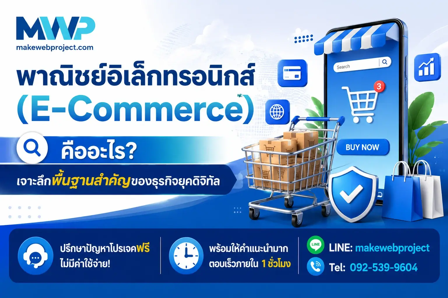 พาณิชย์อิเล็กทรอนิกส์ หรืออีคอมเมิร์ซ (e-Commerce)  คืออะไร?